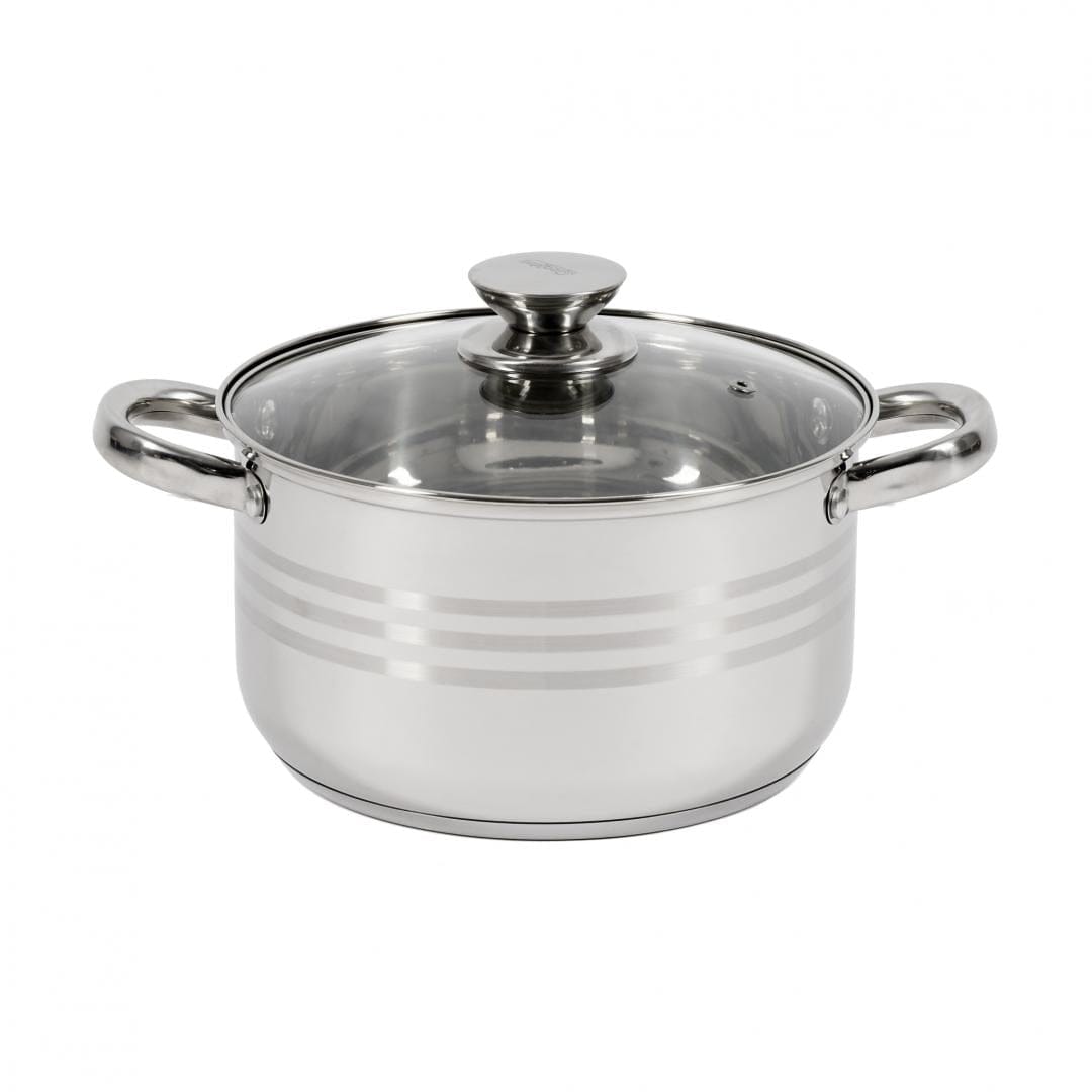 Heinner Oala Oala Heinner HR-HJ-045 | 22cm, 4.5L, Inox, Capac Inclus, Myra