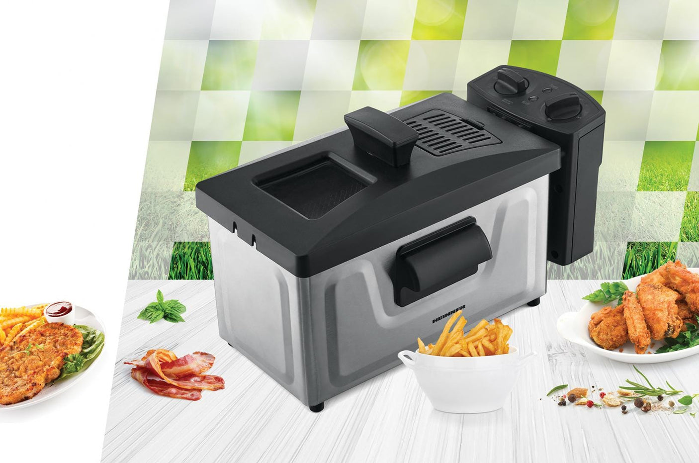 Heinner Air Fryer Air Fryer Heinner HDF-1800SS | 1800W, 3.5L, Inox