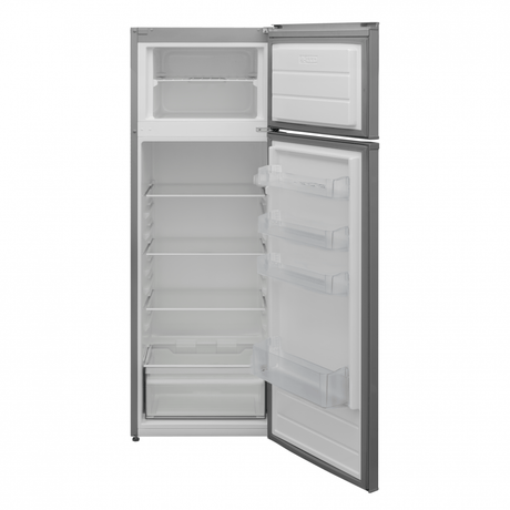 Heinner Frigider Frigider Heinner HF-V242SE++ | 242L, Clasa E, Doua Usi, Argintiu, 54x56.5x161cm