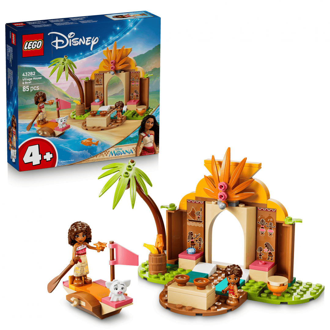 Lego Jucării Set Constructie LEGO 43282 | Casa Traditionala si Barcuta