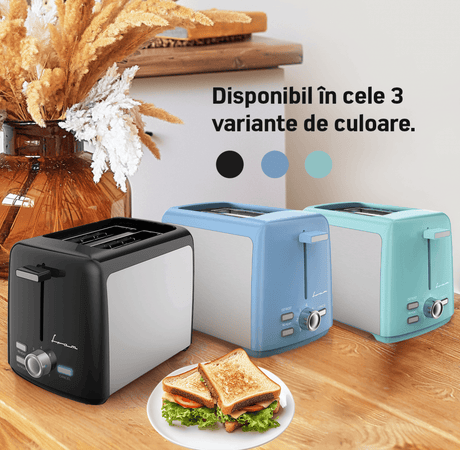 Fram Prajitor de paine Prajitor de Paine Fram FTP-8007SSGR | 2 Felii, 850W, Inox
