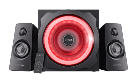 Trust Sistem 2.1Trust GXT629 Tytan cu fir, USB 2.1, putere maxima RMS 120W, frecventa raspuns 20 Hz - 20.000 Hz, negru