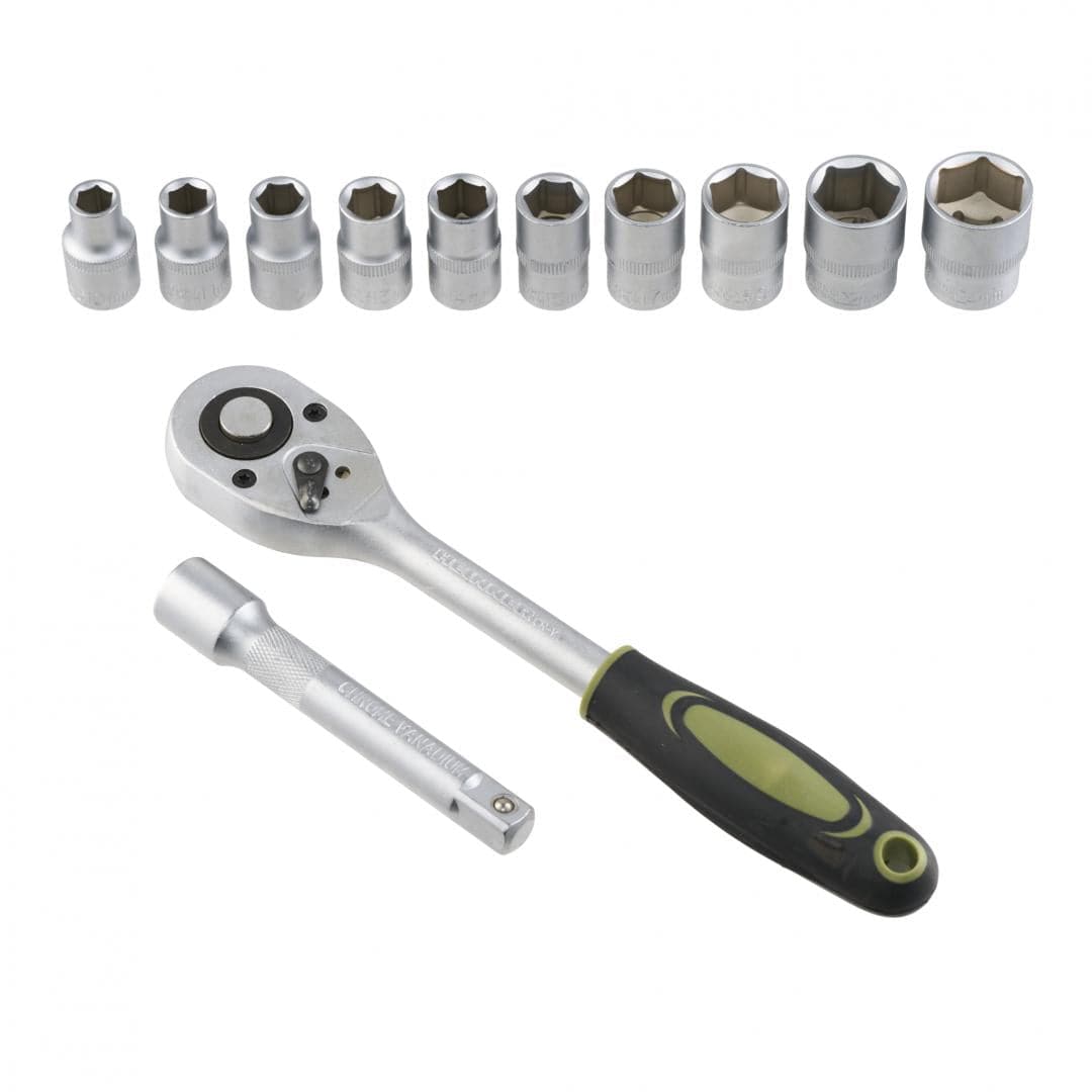 Heinner Set scule Set Scule Heinner CTSM022 | 12 Piese, 1/2", CR-V