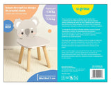 Scaun Copii, Mdf, Design Ursulet Koala, U-grow