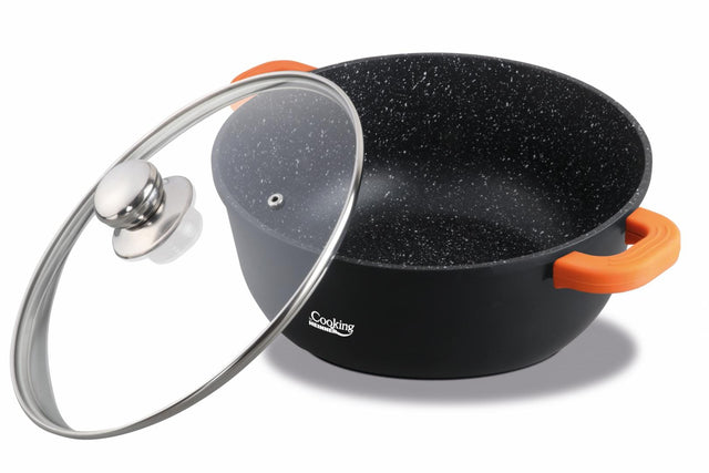 Heinner Cratita Cratita Heinner HR-SCO-A0316A | 16cm, 1.2L, Aluminiu Turnat, Capac Inclus