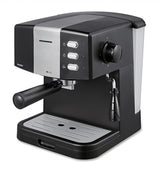 [RESIGILAT] Espressor Manual Heinner HEM-850BKSL | 15 bar, Filtru Inox, Rezervor 1.5L, Negru/Argintiu
