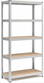 Heinner Raft metalic Raft Metalic Heinner RZRF013 | 5 Polite, 90x40x180 cm, Gri