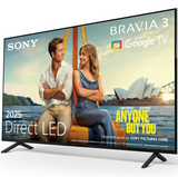 Sony Televizor Sony BRAVIA 3 LED 55S35, 139 cm, Smart Google TV, 4K Ultra HD, Clasa F