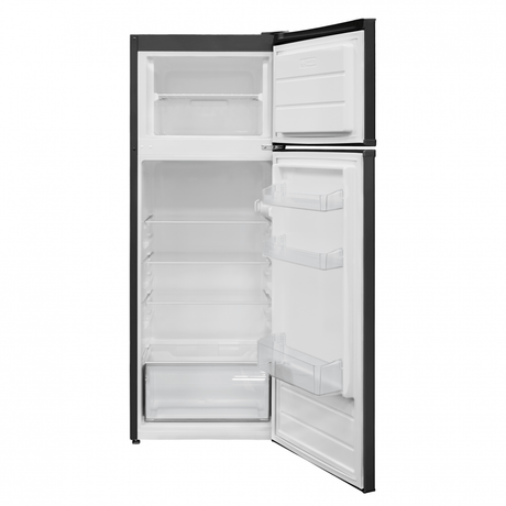 Heinner Frigider Frigider Heinner HF-V212BKE++ | 212L, Clasa E, Doua Usi, Negru, 54x57x145cm