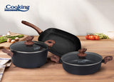 Heinner Set oale Set Oale Heinner HR-BET-5MLT | 5 Piese, Aluminiu Forjat, Malta, Cooking