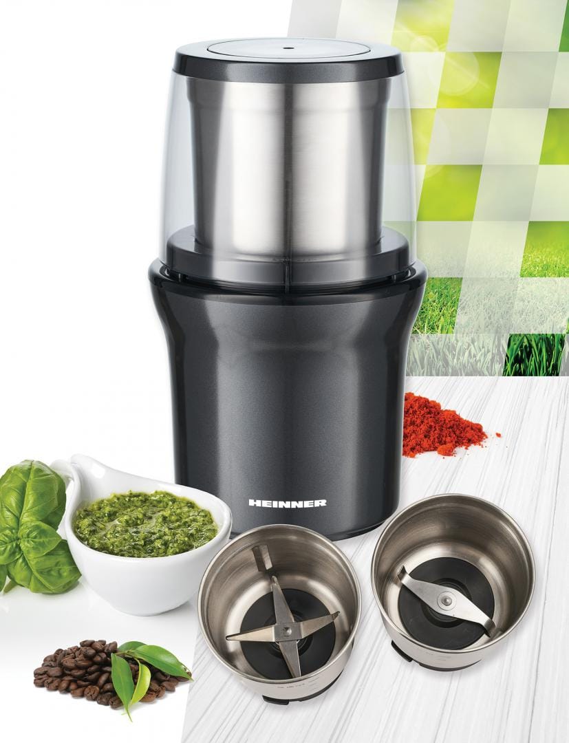 Heinner Rasnita cafea Rasnita Cafea Heinner HCG-200DGIX2 | 200W, Inox