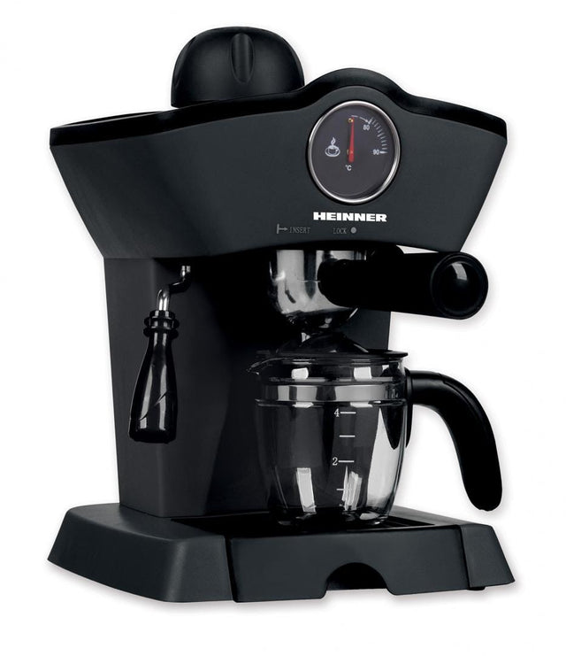 Heinner Espressor manual Espressor Manual Heinner HEM-200BK | 850W, 15 Bar, 1.6L, Negru