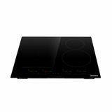 Heinner Plita incorporabila Plita Incorporabila Heinner HBHI-M4ZB1FXSMTC | 4 Zone, Mixt Gaz + Electric, Inox, 59x52cm