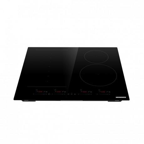 Heinner Plita incorporabila Plita Incorporabila Heinner HBHI-M4ZB1FXSMTC | 4 Zone, Mixt Gaz + Electric, Inox, 59x52cm