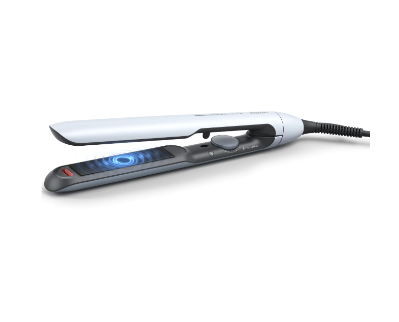Philips Placa de par Placa de par Philips BHS520/00 | 230°C, 12 setari, ThermoShield, Placi ulei argan, Husa