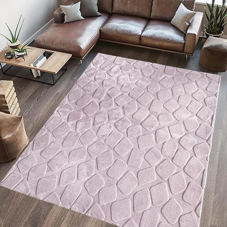 Heinner Covor Covor Heinner HR-STNRUG120-BRW | 120x160cm, Model Stone, Relief, Brown