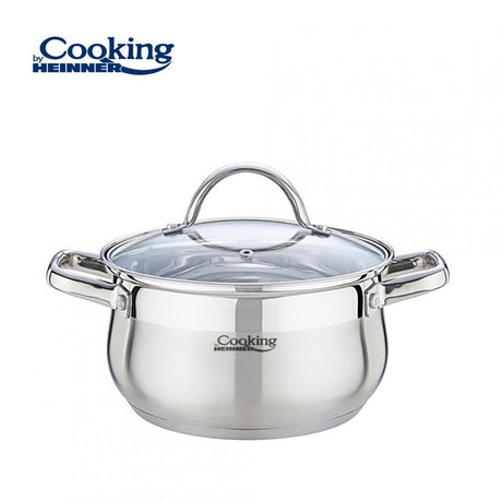 Heinner Oala Oala Inox Heinner HR-MSF-036 | 3.6L, 20cm, Cu Capac, Seria Amira