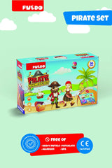 Joc Magnetic din Spuma EVA, Pirati, Puedo — Puedo Toys