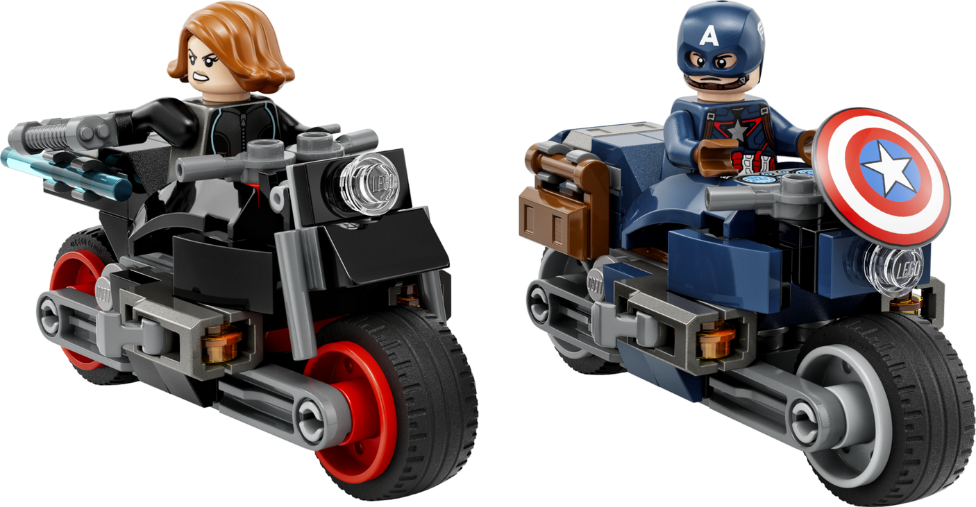 Moto.black Widow&c. America, 76260 Lego