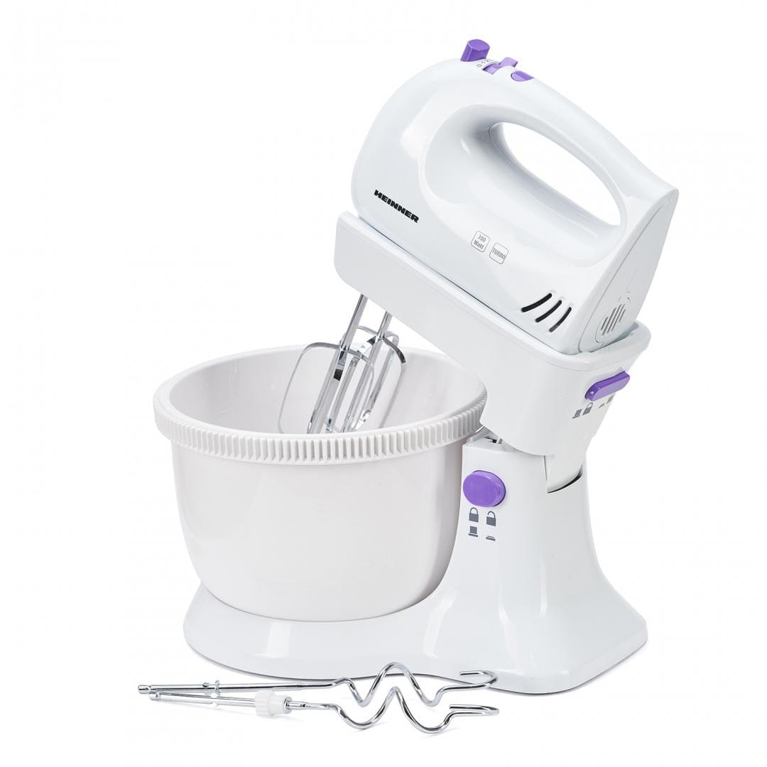 Heinner Mixer Mixer cu Bol Heinner HMB-350UV | 350W, 5 Viteze, Bol Inox 3.5L