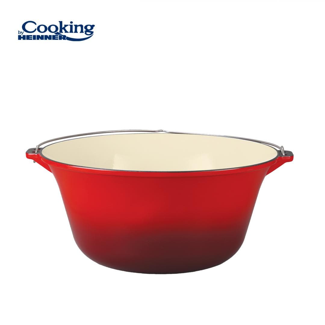 Heinner Vase de gatit Ceaun Cooking by Heinner HR-ZVC-22CE | Fonta Emailata, 22L, 49cm