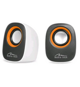 Media-Tech Sistem Audio Stereo Media-Tech USB 6W RMS Control Volum Alb