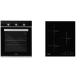 Pachet built-in Samus SC457GTBV + PSI-43BG1 | Cuptor + Plită, Negru