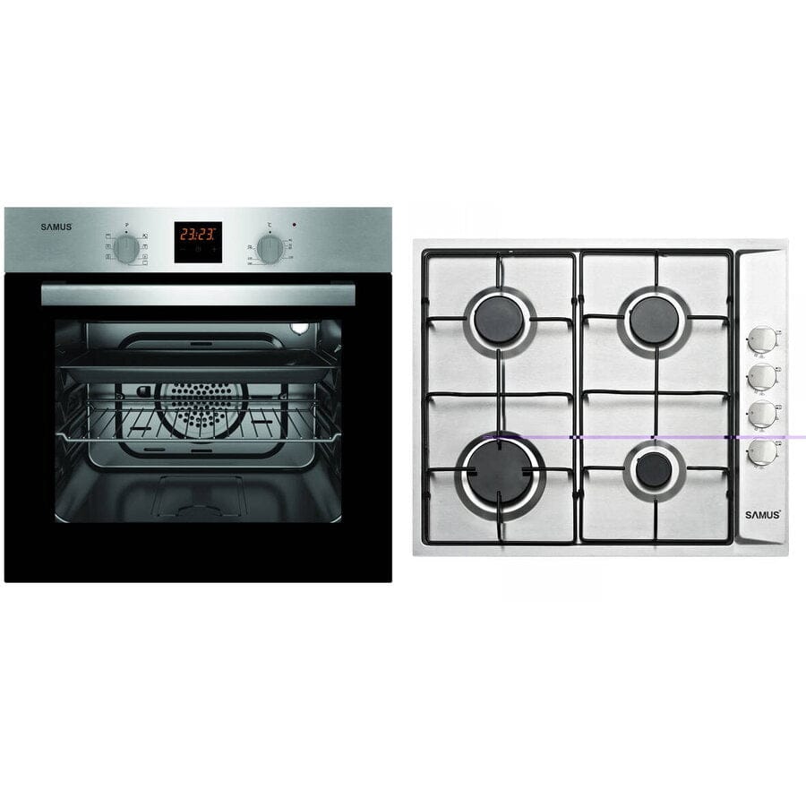 Pachet Built-In Samus SC617EXV+PSG-64SX | Cuptor + Plita gaz