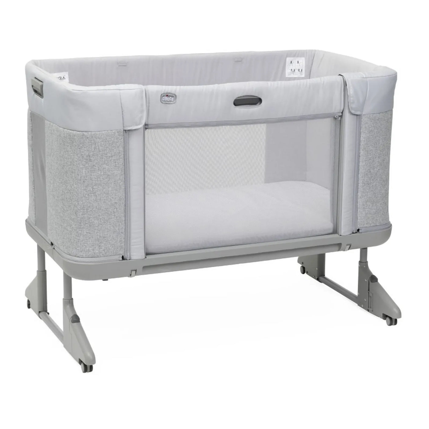 Patut Atasabil Chicco Next 2 Me Forever, 3 în 1, Ashgrey (gri), 0luni+