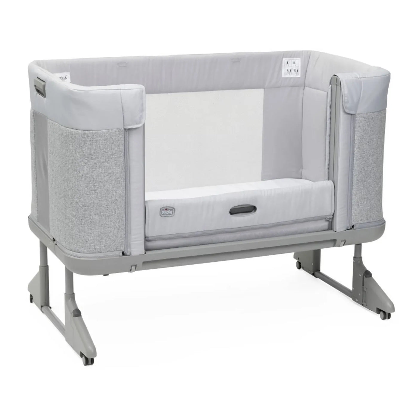 Patut Atasabil Chicco Next 2 Me Forever, 3 în 1, Ashgrey (gri), 0luni+