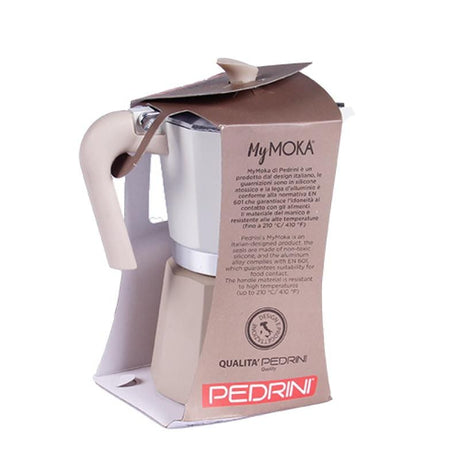Pedrini Espressor manual Espressor Pedrini 02CF169 | 6 Cesti, Aluminiu, Plita Gaz/Electric