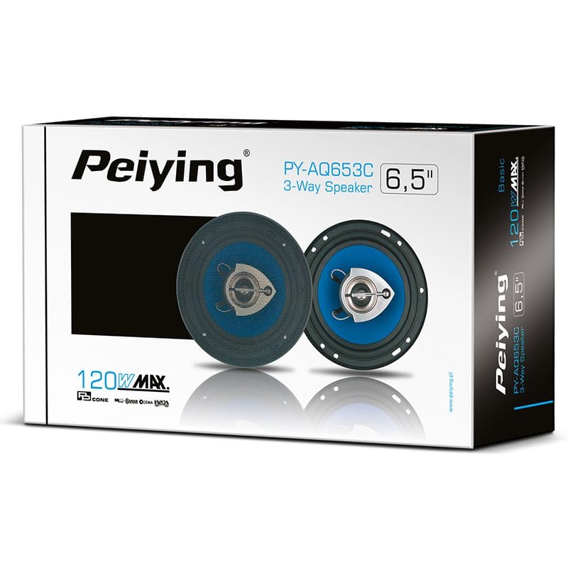 Peiying Boxe auto Boxe Auto Peiying PYAQ653C | 120W, 6.5", 25cm