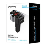 Peiying Modulator FM Modulator FM Peiying URZ0481 | 64GB, 5V, Roșu, Bluetooth, LED