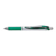 Pentel Roller cu gel Pentel EnerGel BL77-DO, cerneală verde, uscare rapidă, scriere fină și curată