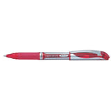 Pentel Roller cu gel Pentel EnerGel BL77-BO, roșu, uscare rapidă, vârf fin pentru scriere precisă