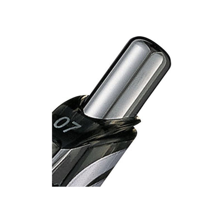 Pentel Roller cu cerneală gel Pentel EnerGel BL77-AO, negru, uscare rapidă, scriere fină și confortabilă