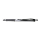 Pentel Roller cu cerneală gel Pentel EnerGel BL77-AO, negru, uscare rapidă, scriere fină și confortabilă