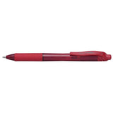 Pentel Roller cu cerneală gel Pentel EnerGel X BL110-BX, roșu, uscare rapidă, scriere fluentă