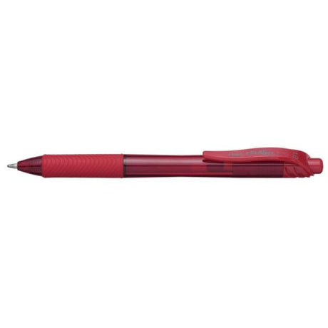 Pentel Roller cu cerneală gel Pentel EnerGel X BL110-BX, roșu, uscare rapidă, scriere fluentă