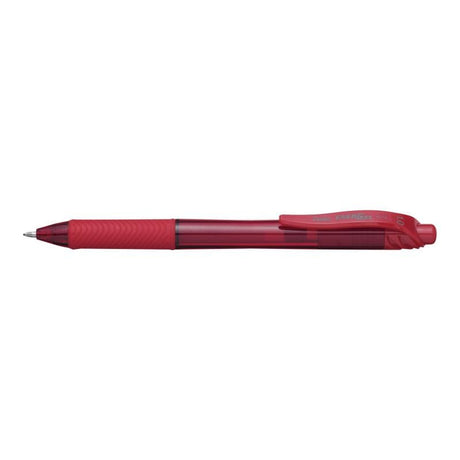 Pentel Roller cu cerneală gel Pentel EnerGel X BL110-BX, roșu, uscare rapidă, scriere fluentă