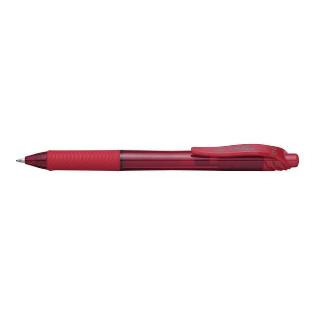 Pentel Roller cu cerneală gel Pentel EnerGel X BL110-BX, roșu, uscare rapidă, scriere fluentă