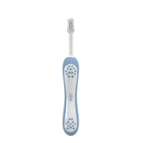 Periuta de Dinti Copii Chicco, Set 2 Bucati, Indigo + Mustar, 6-36 Luni