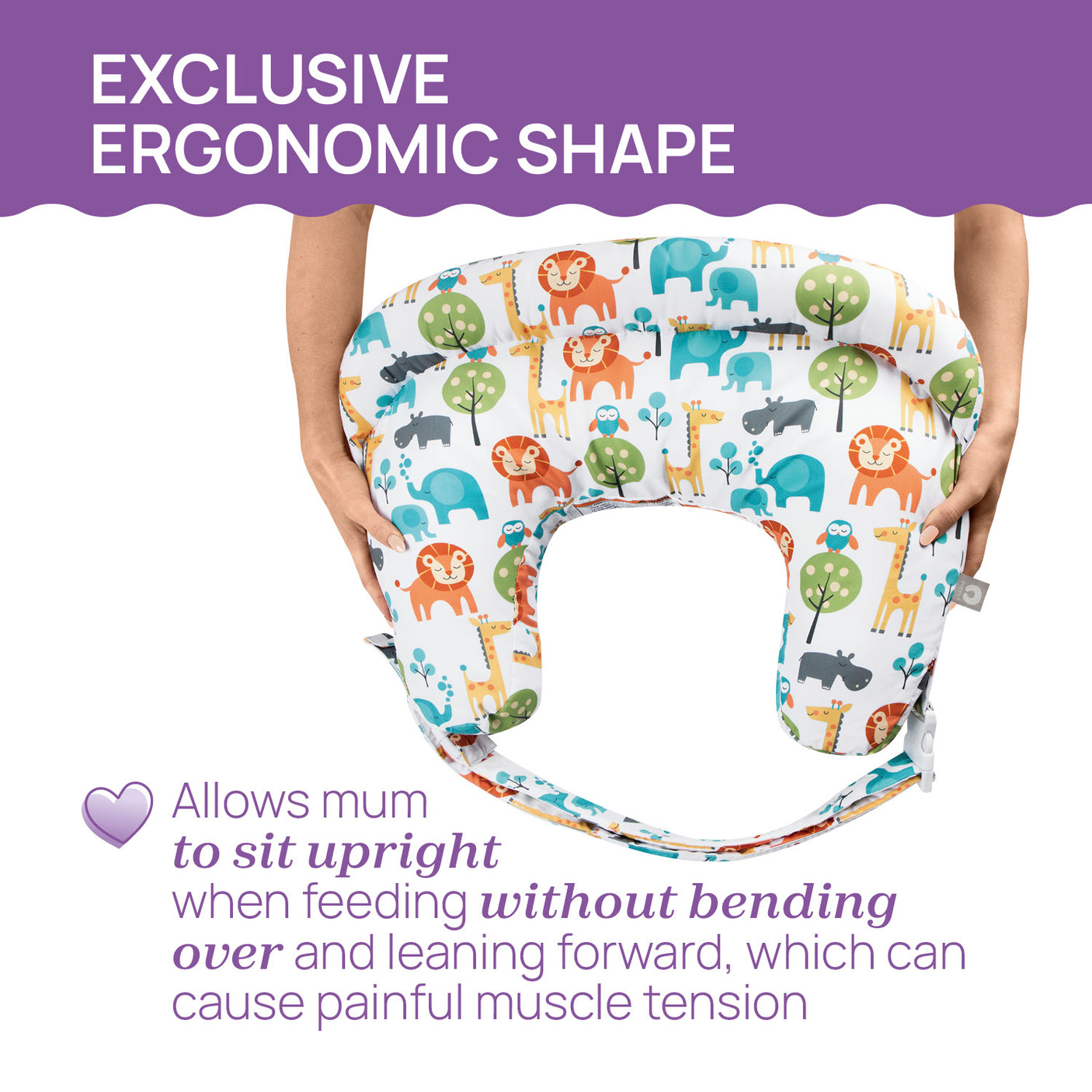 Perna Alaptare Chicco Boppy Deluxe, Wild Flowers, 0luni+