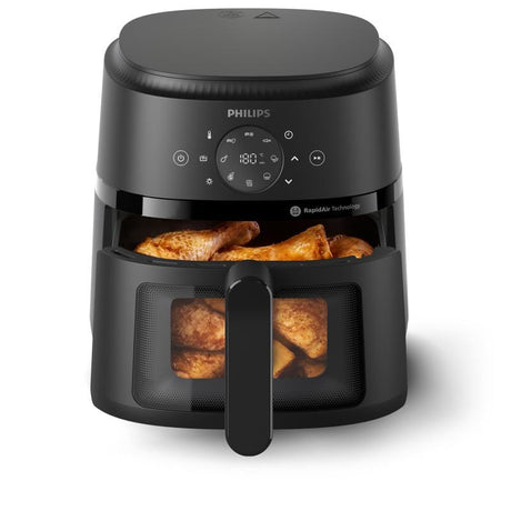 Philips Friteuză cu aer cald Philips Airfryer NA220/00, 4,2 L, 1500 W, Negru