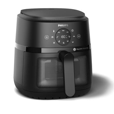 Philips Friteuză cu aer cald Philips Airfryer NA220/00, 4,2 L, 1500 W, Negru