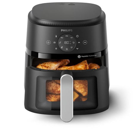Philips Friteuză cu aer cald Philips Airfryer NA221/00, 4,2 L, 1500 W, Negru