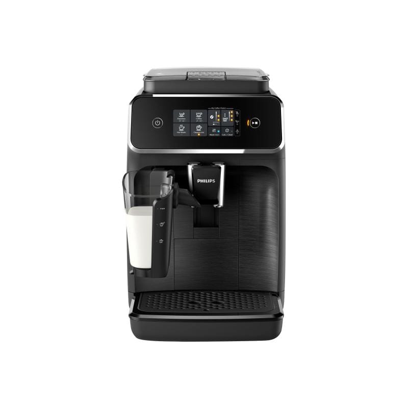 Philips Espressor automat Philips EP2230/10 LatteGo, negru, sistem spumare lapte, specialități cafea, ușor de curățat