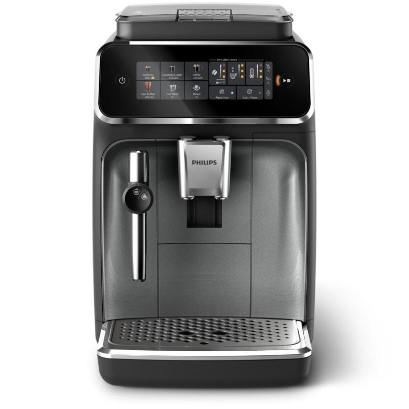 Philips Espressor automat Philips Home Series EP3329/70, negru, pentru cafea boabe, băuturi rapide și întreținere ușoară