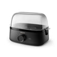 Philips Fierbător de ouă Philips HD9137/90, negru, capacitate 6 ouă, ouă moi/medii/tari
