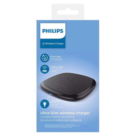 Philips Incarcator wireless Incarcator wireless Philips PH-DLP9210 | 10W, Negru, Wireless